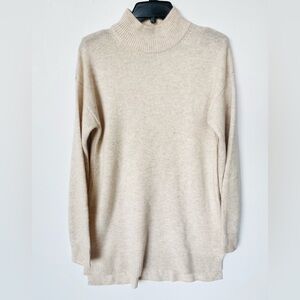 Halogen Wool/ Cashmere Blend Mock Sweater